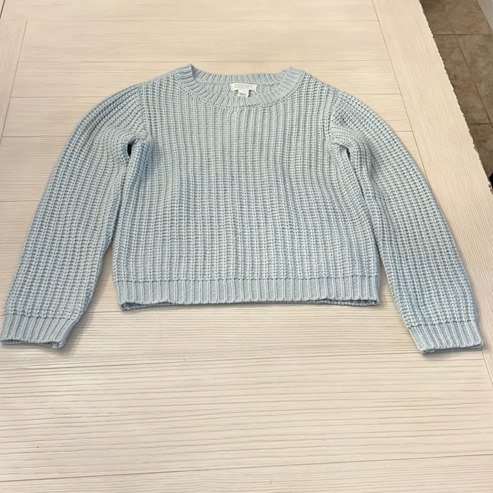 Full Tilt light blue sweater. Size L. EUC
